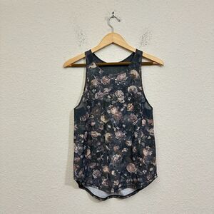 LULULEMON Sculpt Tank II Frosted Rose Mesh Panel Running Jogging